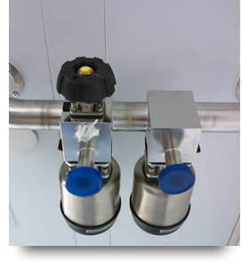 Pure water piping system